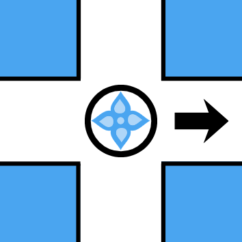 agua: →